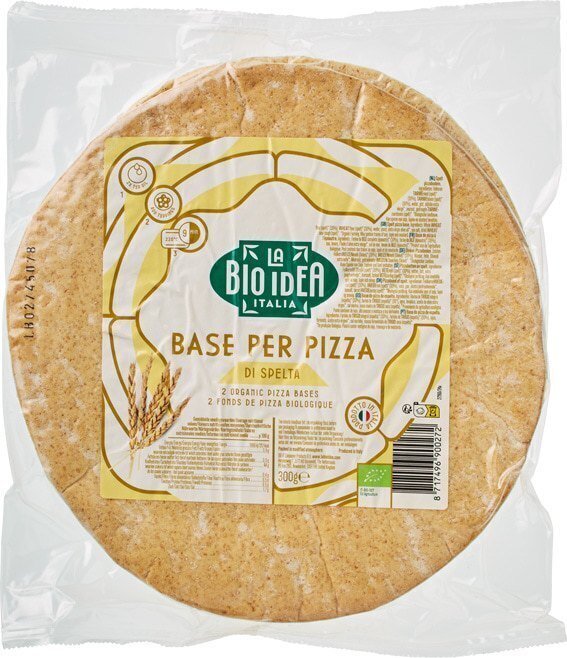 Pizzabodem spelt (2st.) (300g)