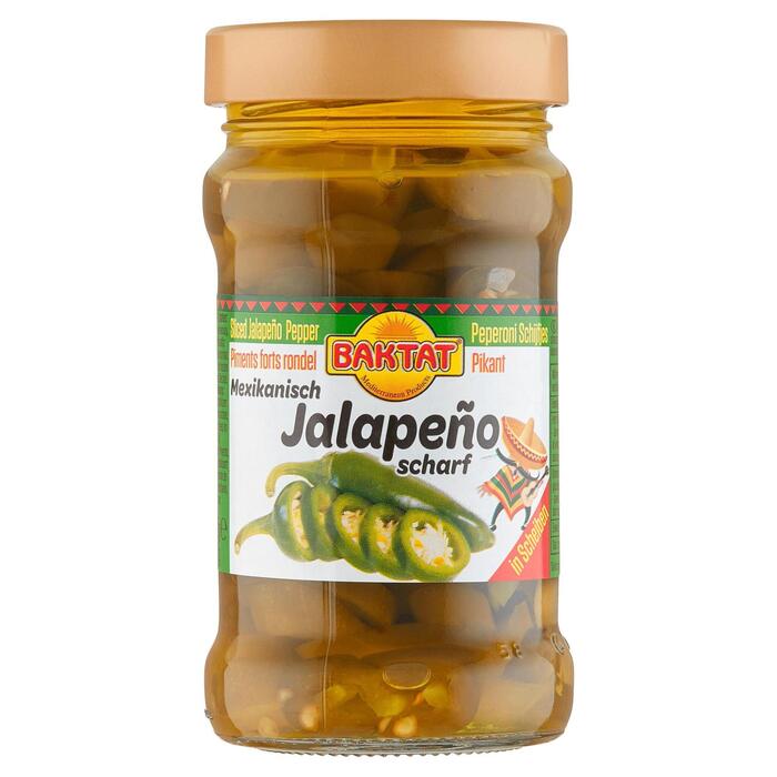 Baktat Jalapenopepers pikant (Pot, 320g)