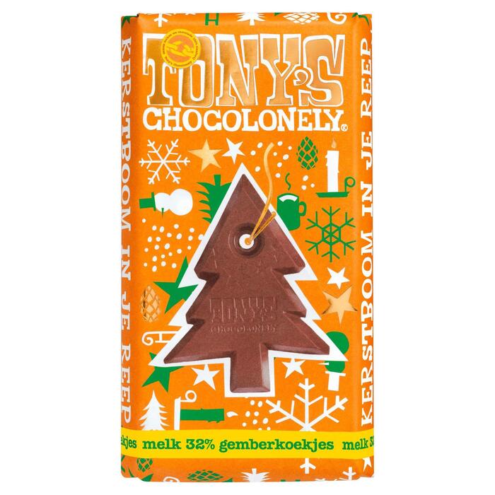 Tony's Chocolonely Melk Gemberkoek (180g)