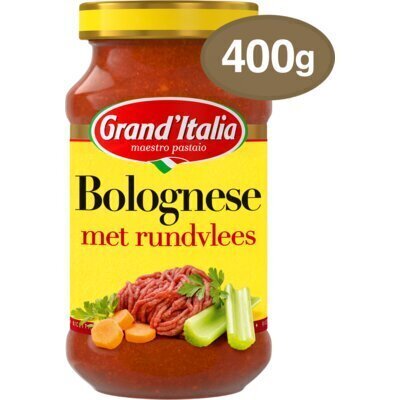 Bolognese met rundvlees (pot, 400g)