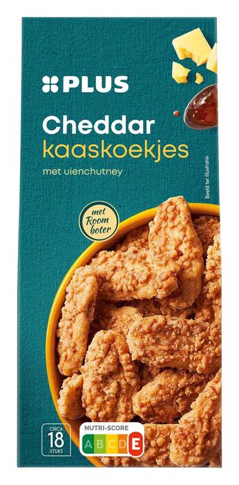 PLUS Kaaszoutje cheddar chutney (Zakje, 75g)