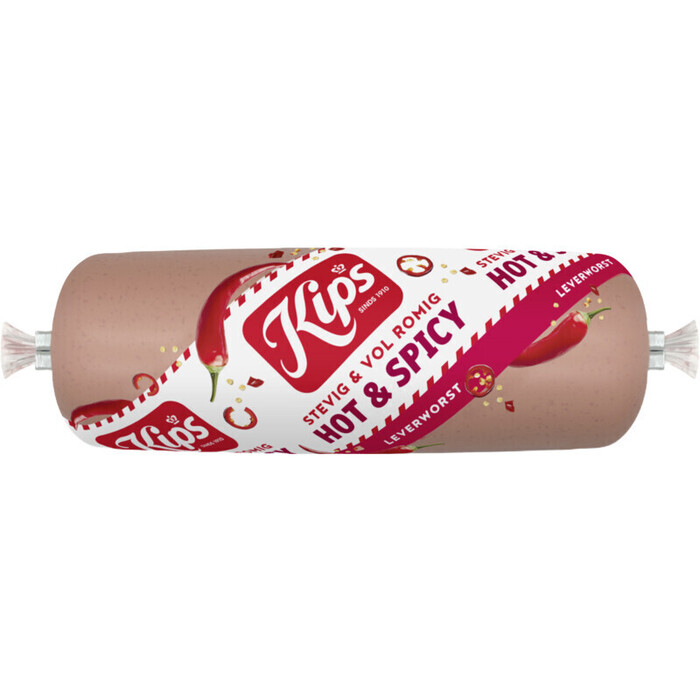 Leverworst hot en spicy (200g)