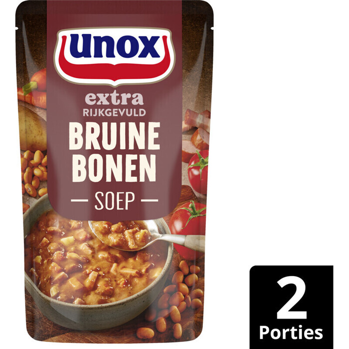 Unox Soep in Zak Bruine Bonensoep 570ml (0.57L)