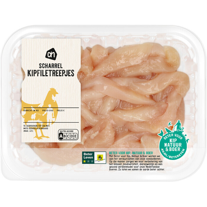 AH Scharrel kipreepjes (320g)