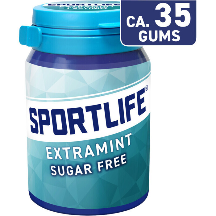 Sportlife Extramint sugar free gums (52g)