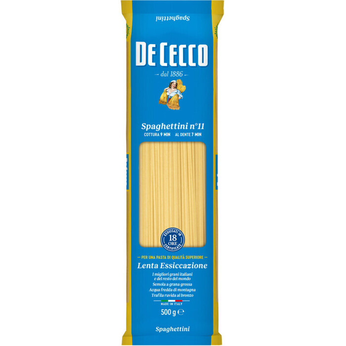 De Cecco Spaghettini n°11 500g (500g)