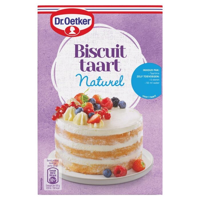 Basismix Biscuittaart (Doos, 330g)