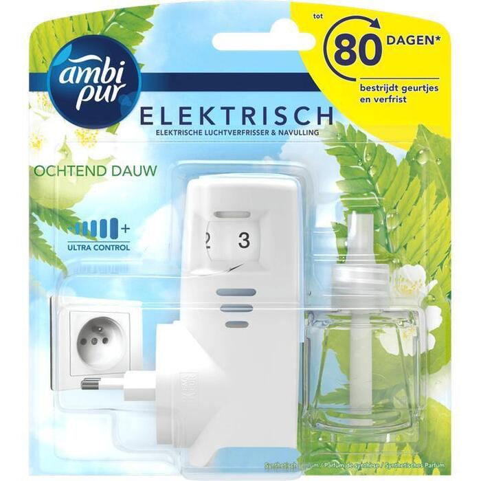 Electr. geurverspr. ochtend dauw (Stuk, 20ml)