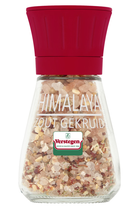 Verstegen Gekruid Himalaya Zout met Maalmolen 80 g (80g)