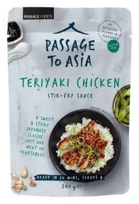 Passage to Asia Teriyaki stir fry sauce (200g)