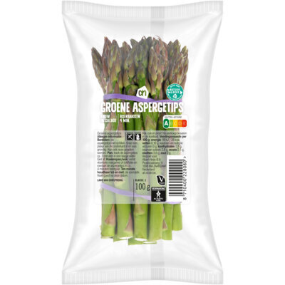 AH Groene aspergetips (100g)
