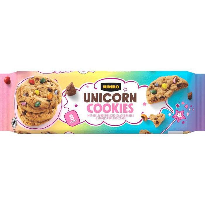 Jumbo Unicorn Cookies 8 Stuks 150g (150g)