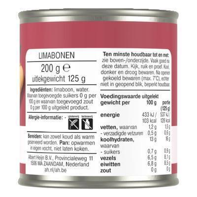 AH Terra Lima bonen (200g)