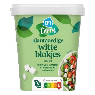 AH Terra Plantaardige witte blokjes in pekel (420g)