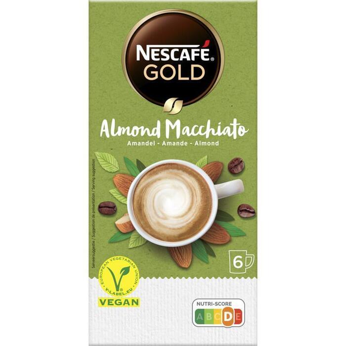 Nescafé Gold Amandel Macchiato 6 x 16g (6 × 16g)