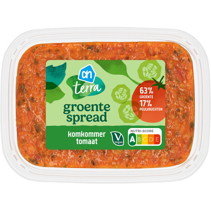 AH Terra Groentespread komkommer tomaat (150g)