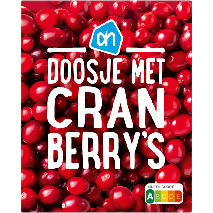 Doosjevol Cranberry's (doos 450g) (250g)