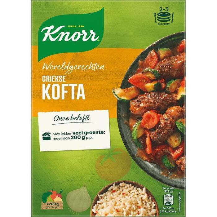Knorr Wereldgerechten Maaltijdpakket Griekse Kofta 303g (Doos, 303g)