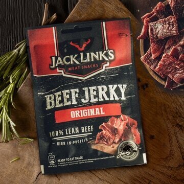 Meat Snacks Beef Jerky Original (Zak, 25g)