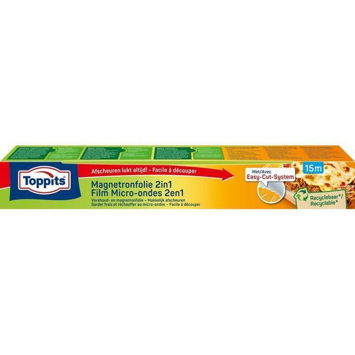 Toppits 2 in 1 plastic folie (1.5kg)