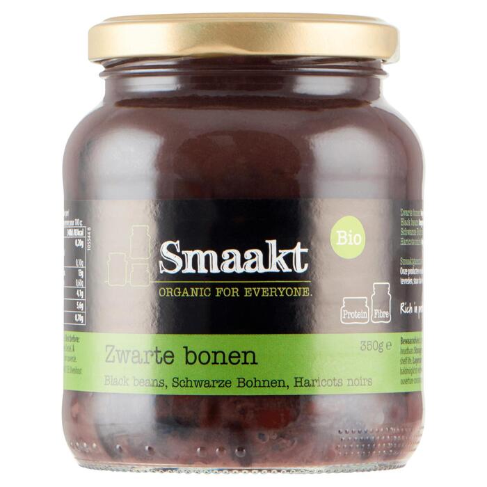 Zwarte bonen (Pot, 350g)