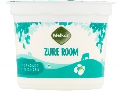 Melkan zure room (125g)