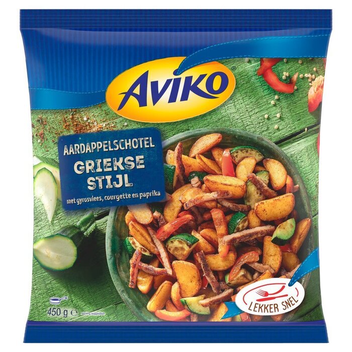 Aviko Griekse Aardappelschotel 450g (Zak, 450g)