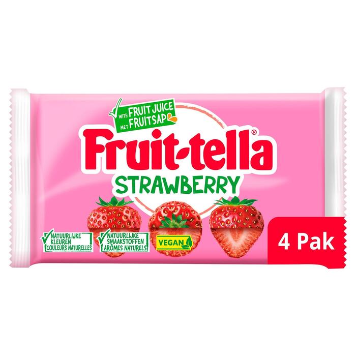 Fruittella Strawberry 4 x 41g (Pak, 164g)