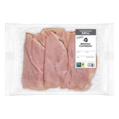 AH Gegrilde beenham flinterdun (70g)