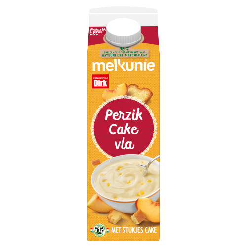 Melkunie Perzik Cake Vla 1 L (1L)