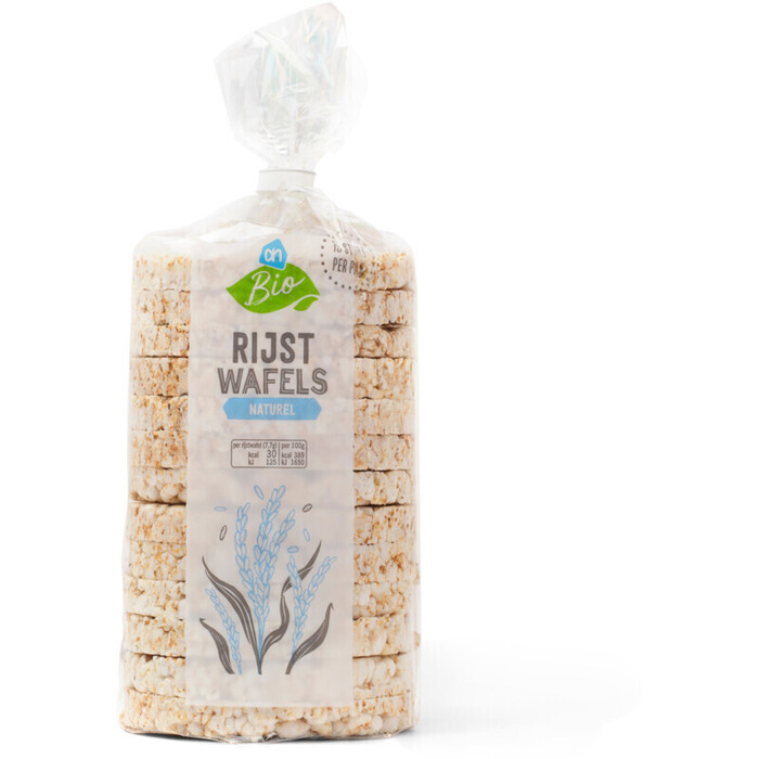 AH Biologisch Rijstwafels met zeezout