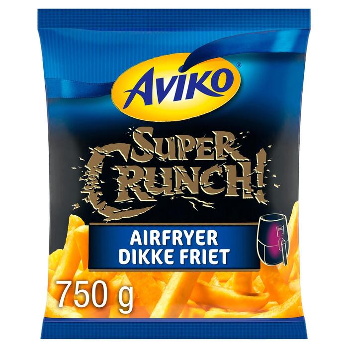 Super crunch airfryer dikke friet (Zak, 750g)