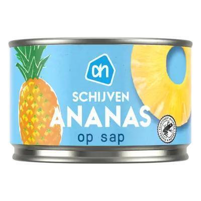 Ananasschijven op siroop (blik, 227g)