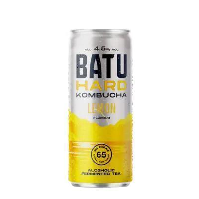 Batu Hard kombucha lemon flavour (250ml)