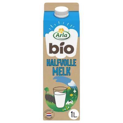 Biologische Halfvolle Melk (Pak, 1L)
