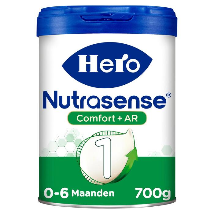 Hero Baby Dieetvoeding nutrasens comfort+1 0-6mnd (Blik, 700g)