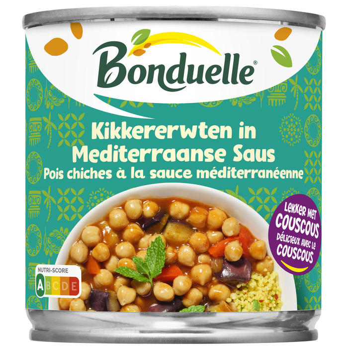 Kikkererwten in mediterraanse saus (400g)