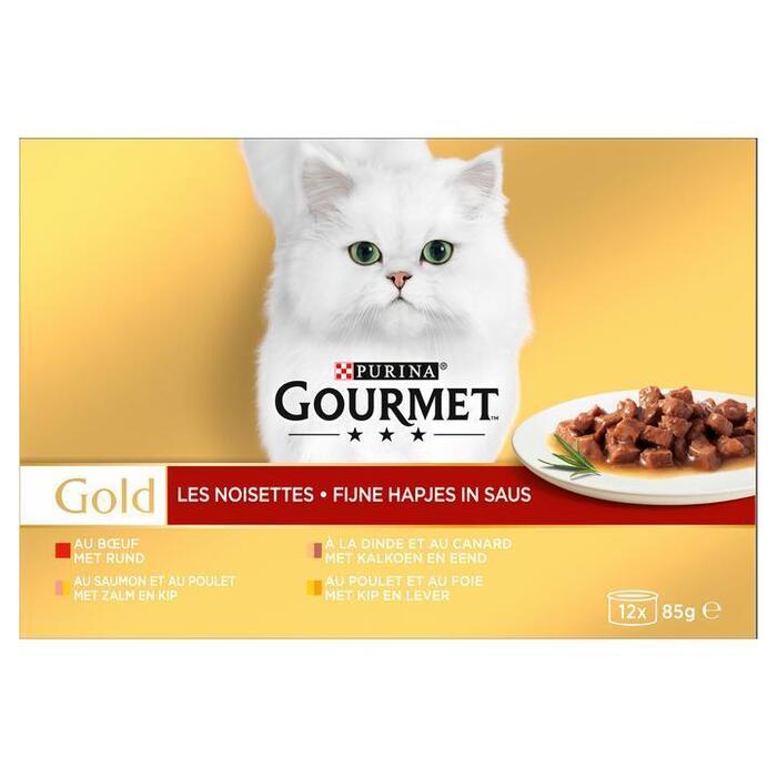 Gourmet Gold  fijne hapjes (12 × 85g)