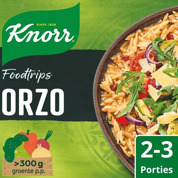 Knorr Wereldgerechten Foodtrips Orzo 271g (271g)