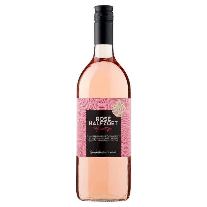 Huiswijn rose halfzoet (Fles, 1L)