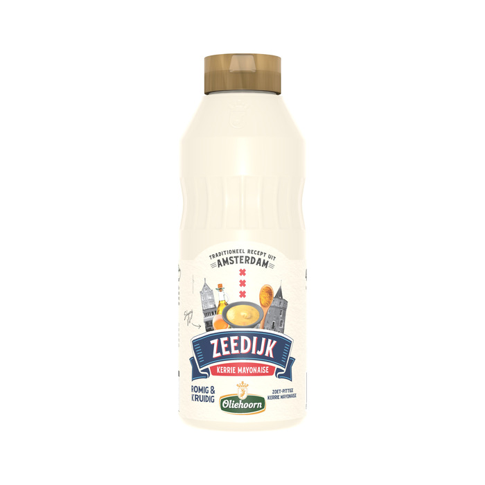 Oliehoorn Zeedijk Mayonaise Vol & Pikant 465 ml (46.5cl)