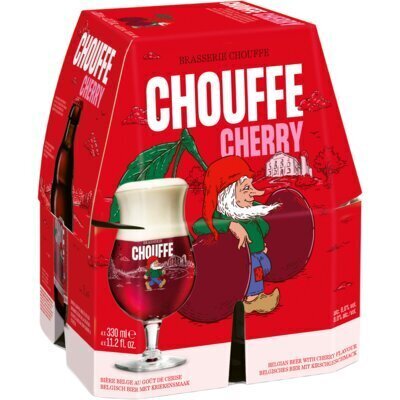 Cherry Chouffe (Fles, 4 × 33cl)