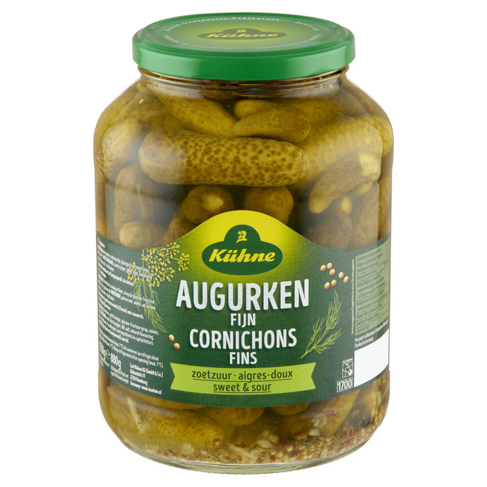 Kühne Augurken Fijn 1.700ml (1.55kg)