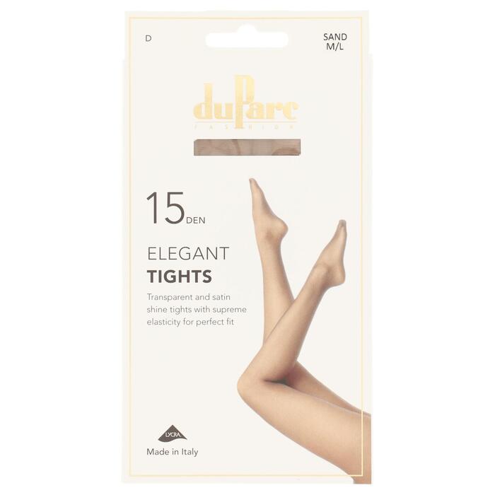 DuParc Panty Lycra 15D Satijnglans sand ML