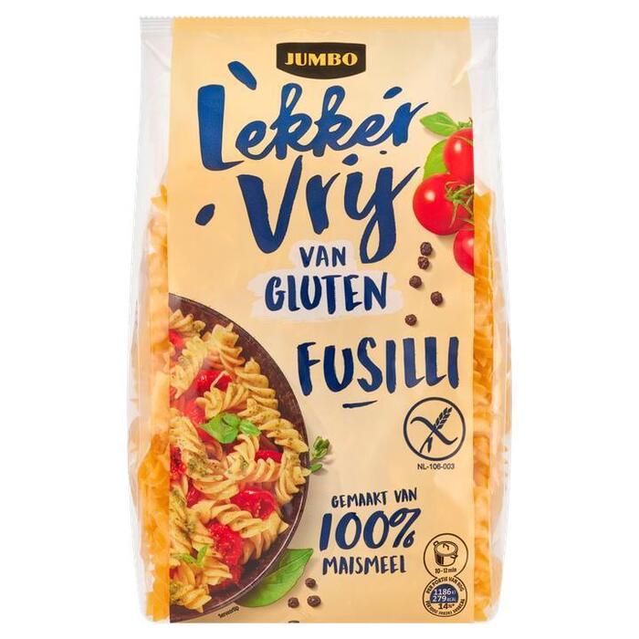 Jumbo Lekker Vrij van Gluten Fusilli 500 g (500g)