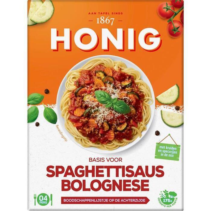 Honig Basis voor spaghettisaus bolognese (41g)
