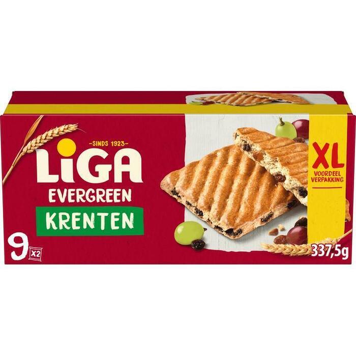 Evergreen krenten (Doos, 338g)