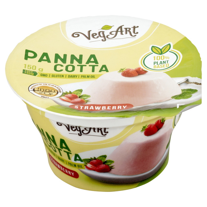 VegArt Panna Cotta Strawberry 150g (150g)