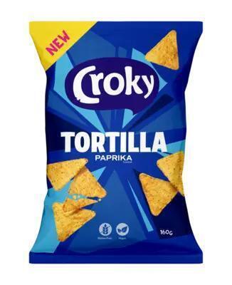 Croky Tortilla Paprika Flavour 160 g (160g)