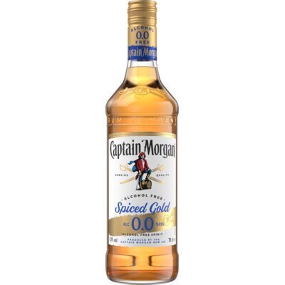 Captain Morgan Spiced Gold Alcohol Free Spirit 0.0% 70 cl (0.7L)